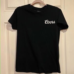 Coors Women's Black Short Sleeve Tee